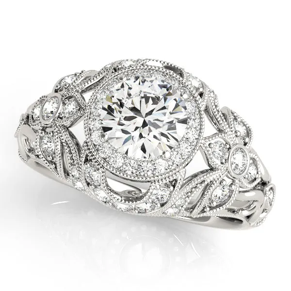 Engagement Rings Halo Round - TN84672