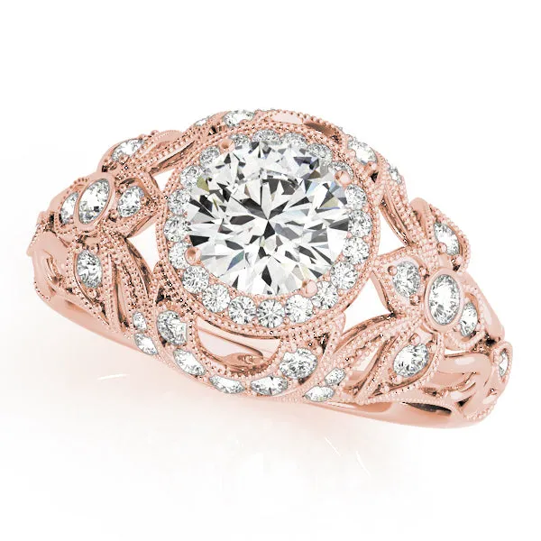 Engagement Rings Halo Round - TN84672