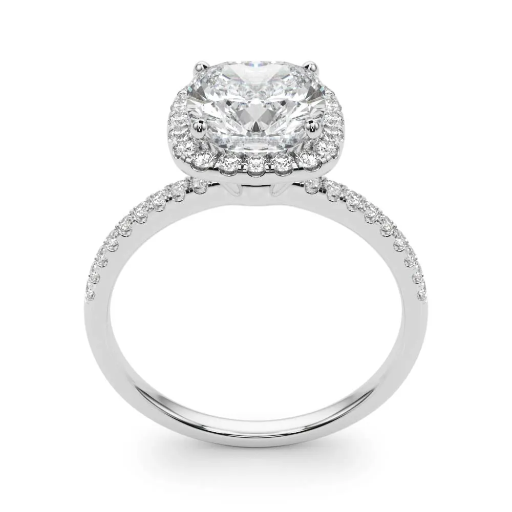 Engagement Rings Halo Square & Cushion - TN50906-E