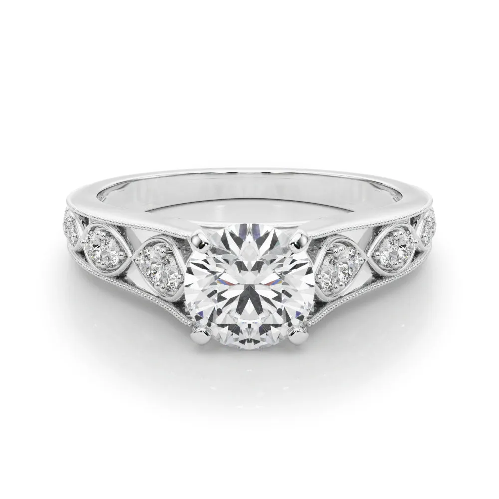 Engagement Rings Single Row Prong Set - TN50925-E