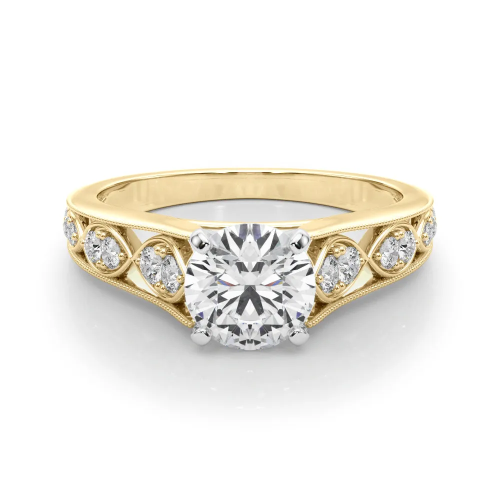 Engagement Rings Single Row Prong Set - TN50925-E