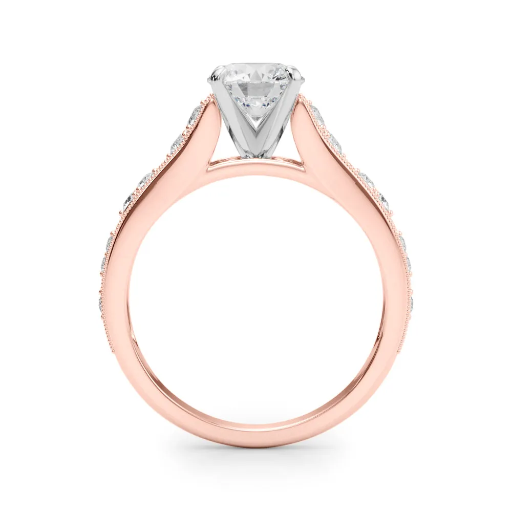 Engagement Rings Single Row Prong Set - TN50925-E