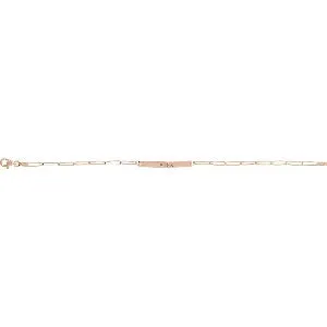 Engravable Bar 7" Bracelet BRC903