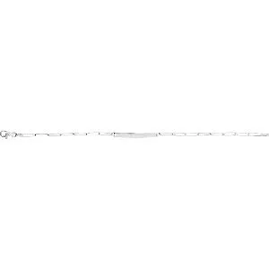 Engravable Bar 7" Bracelet BRC903
