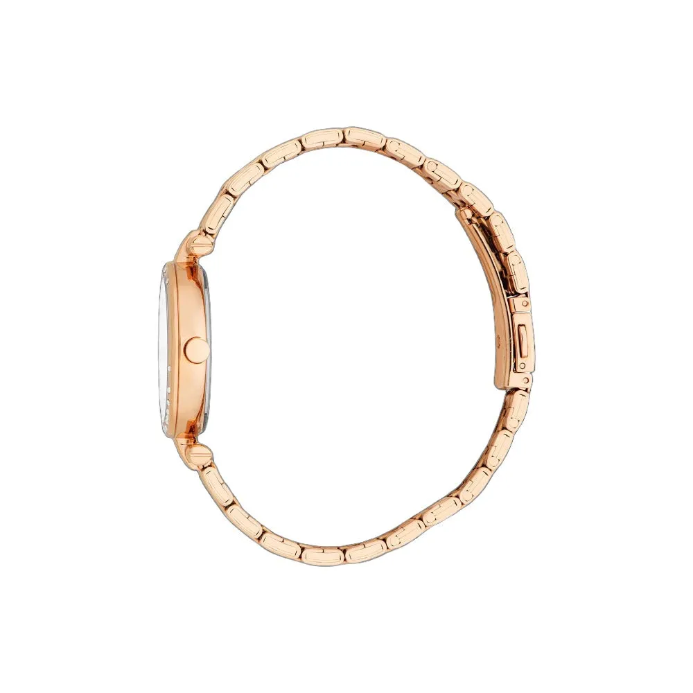 Esprit Laila ll Ladies White Dial Rose Gold Watch