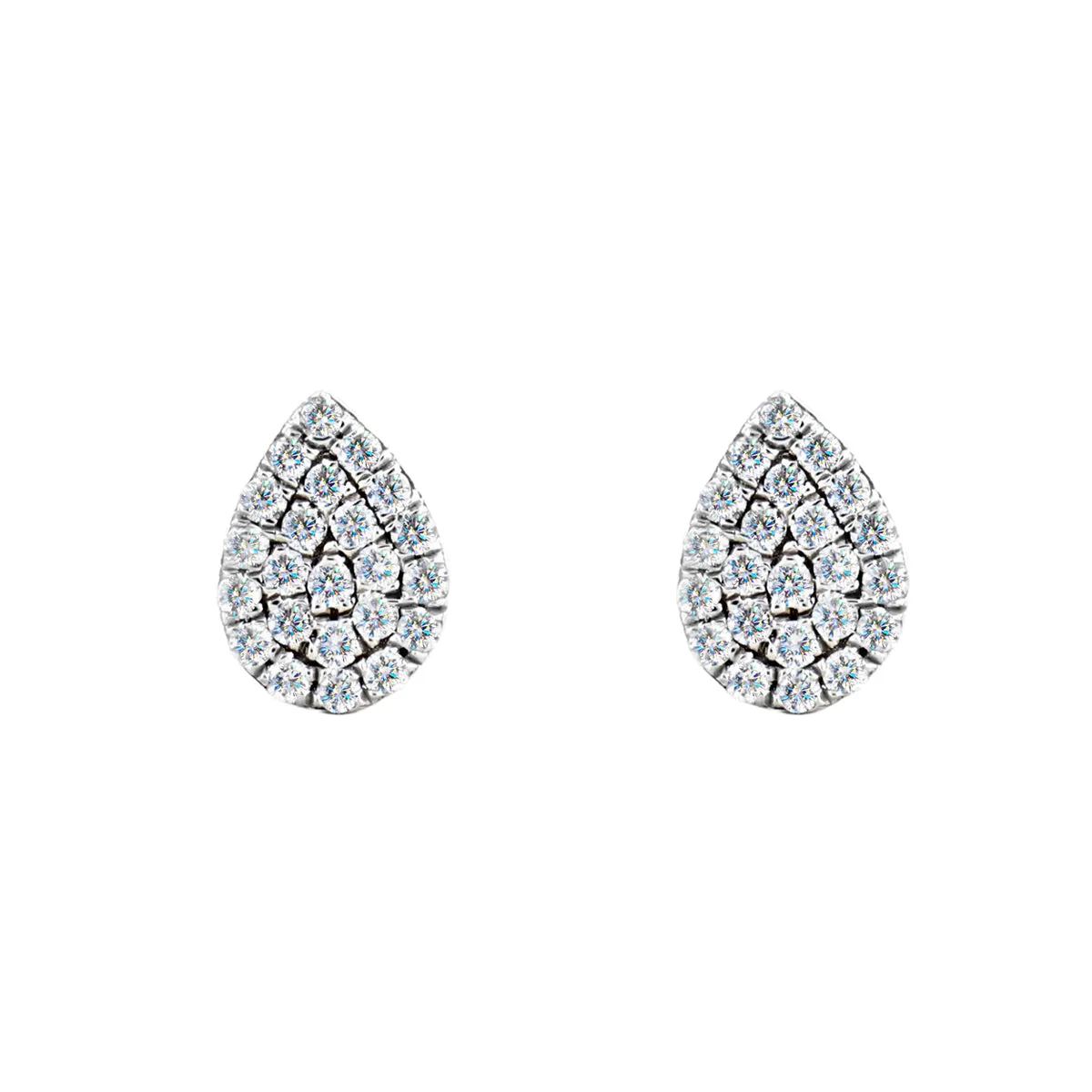 Everyday Diamonds Collection 0.31ct Diamond Cascade Earrings | 9K White Gold