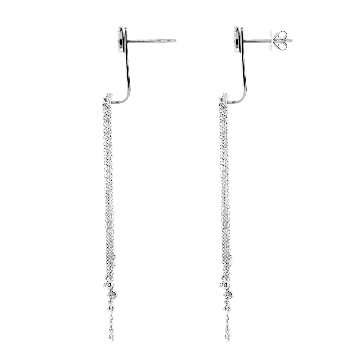 Everyday Diamonds Collection 0.31ct Diamond Cascade Earrings | 9K White Gold