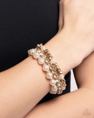 Fair Florals - Gold ♥ Bracelet