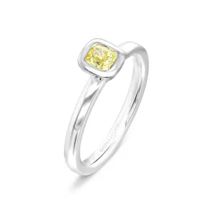 Fancy Yellow Diamond Ring