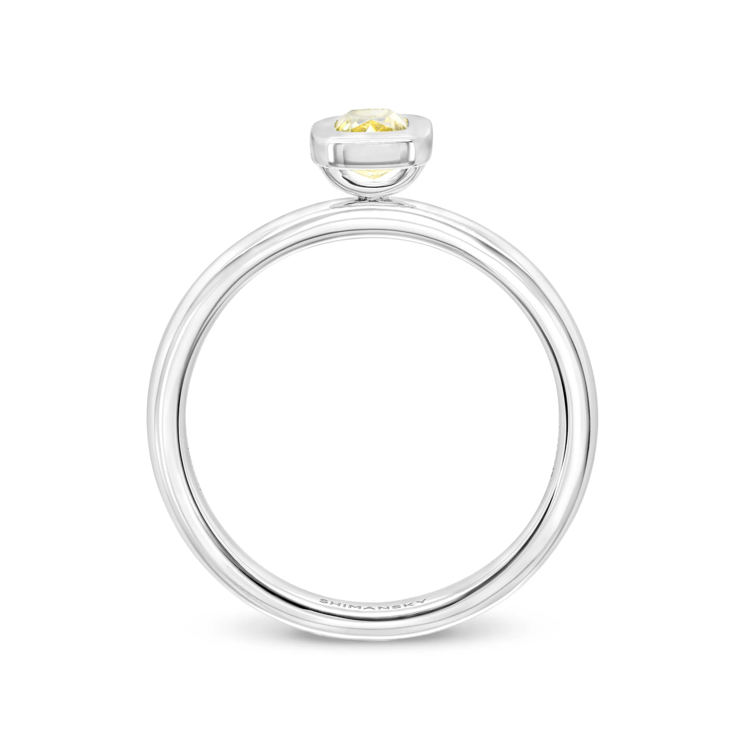 Fancy Yellow Diamond Ring