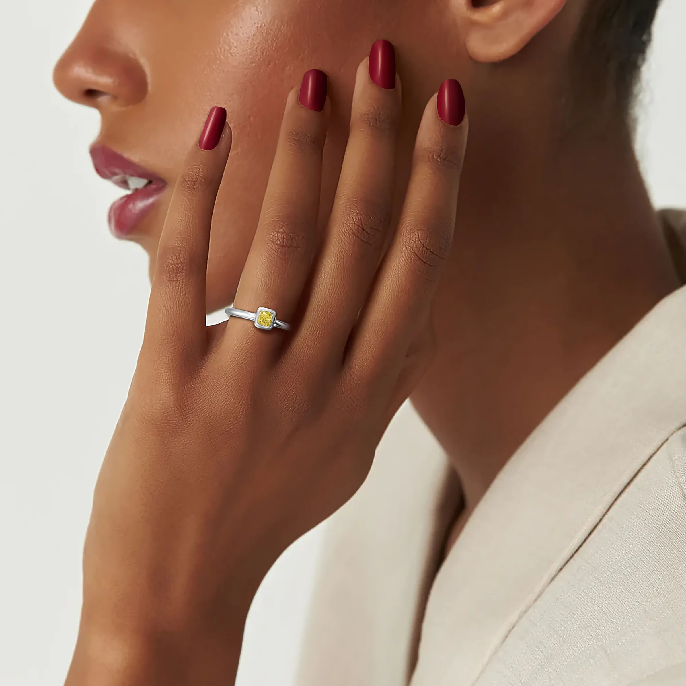 Fancy Yellow Diamond Ring