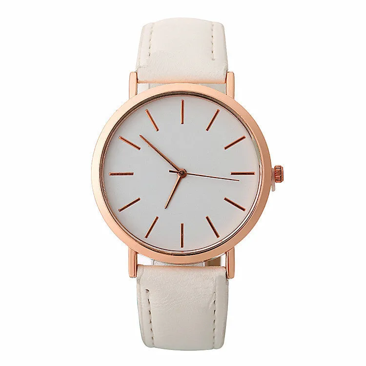 Fashion simple style women watches quartz Dress Watches clock