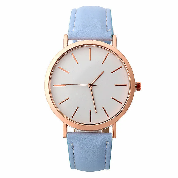 Fashion simple style women watches quartz Dress Watches clock