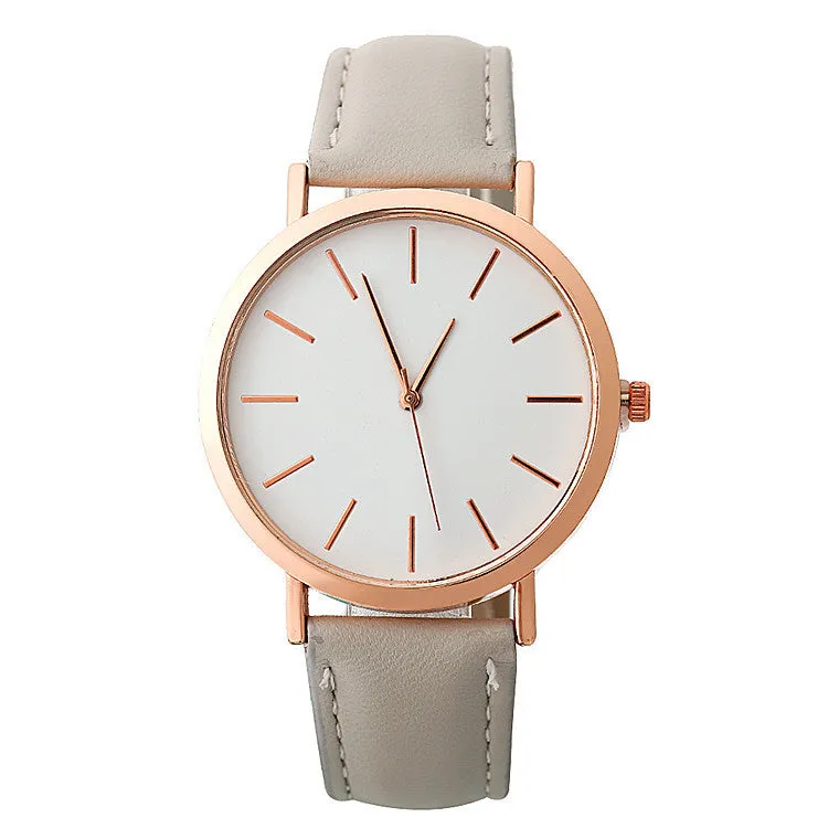 Fashion simple style women watches quartz Dress Watches clock