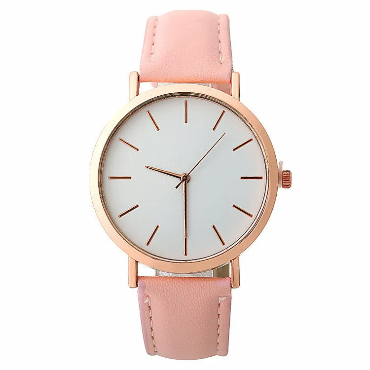 Fashion simple style women watches quartz Dress Watches clock