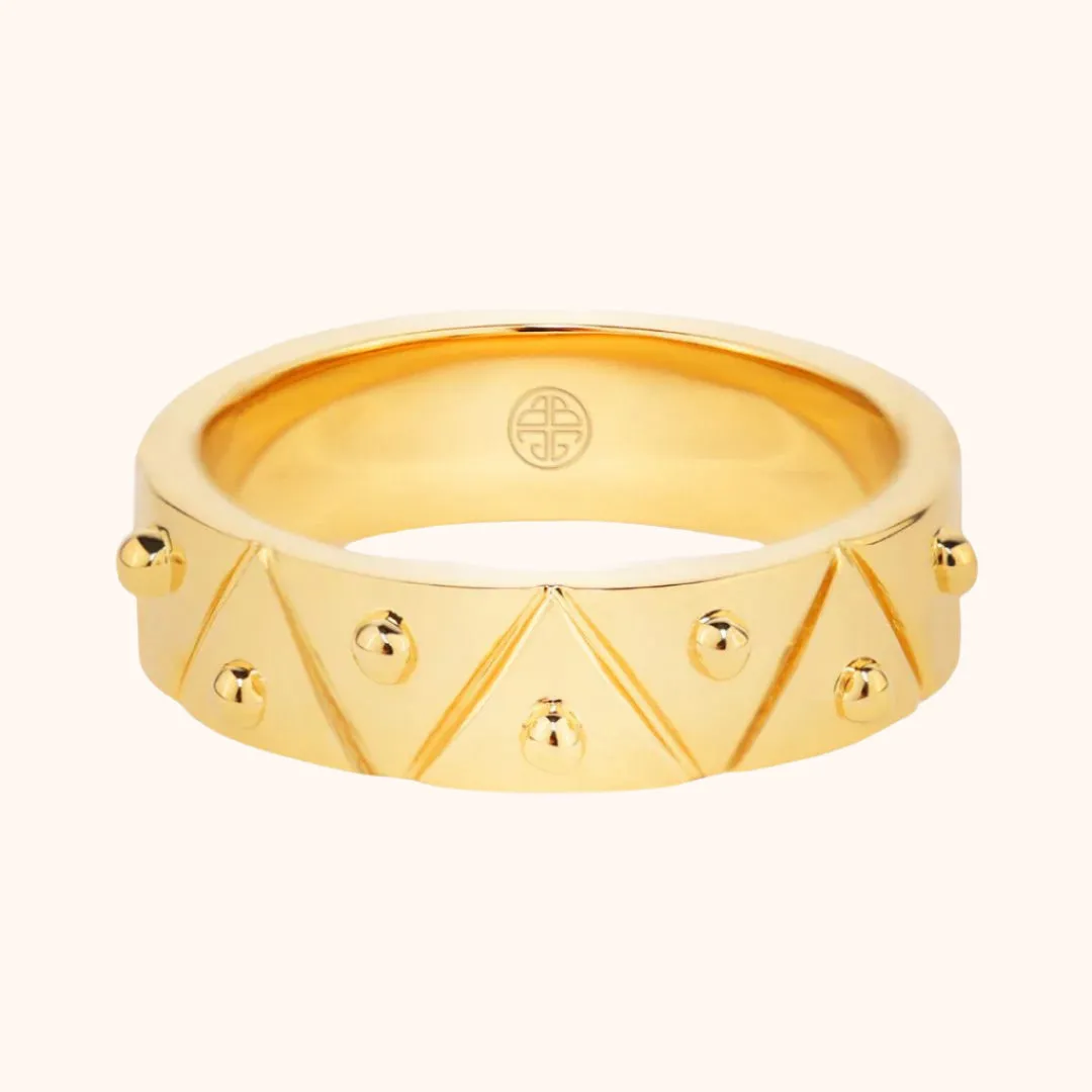 Feel Serenity Ring - Gold