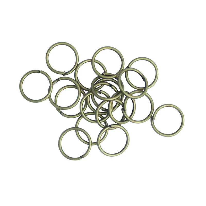 FINDINGS JUMP RINGS BOHO GOLD 10MM 30PC