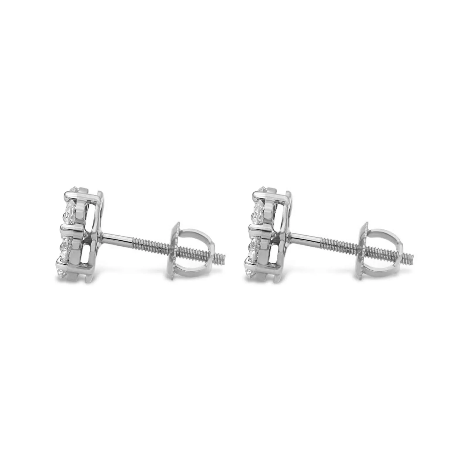 Flower Diamond Earrings