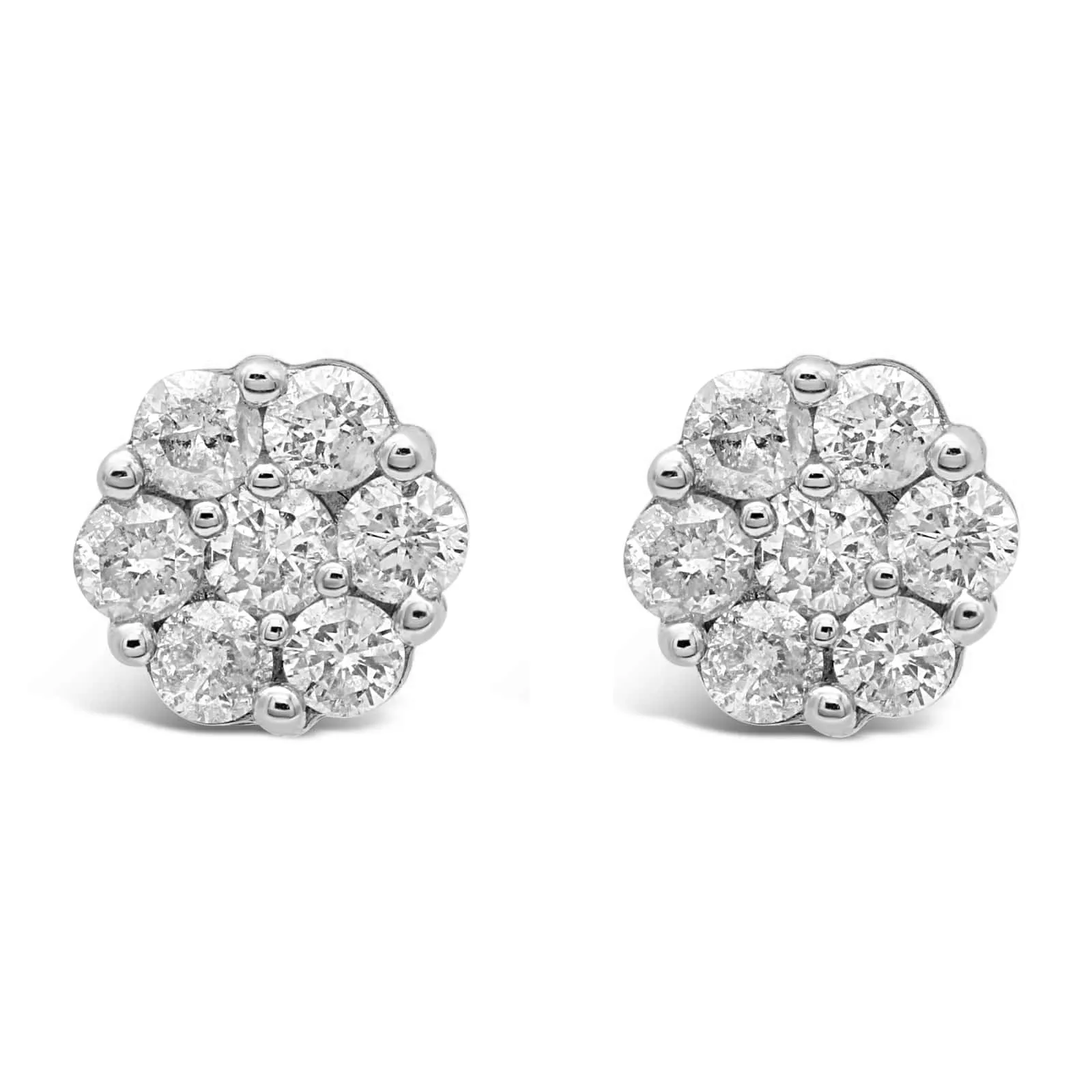 Flower Diamond Earrings