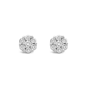 Flower Diamond Earrings