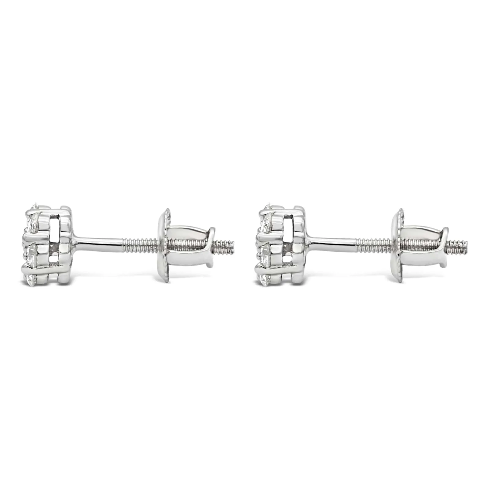 Flower Diamond Earrings