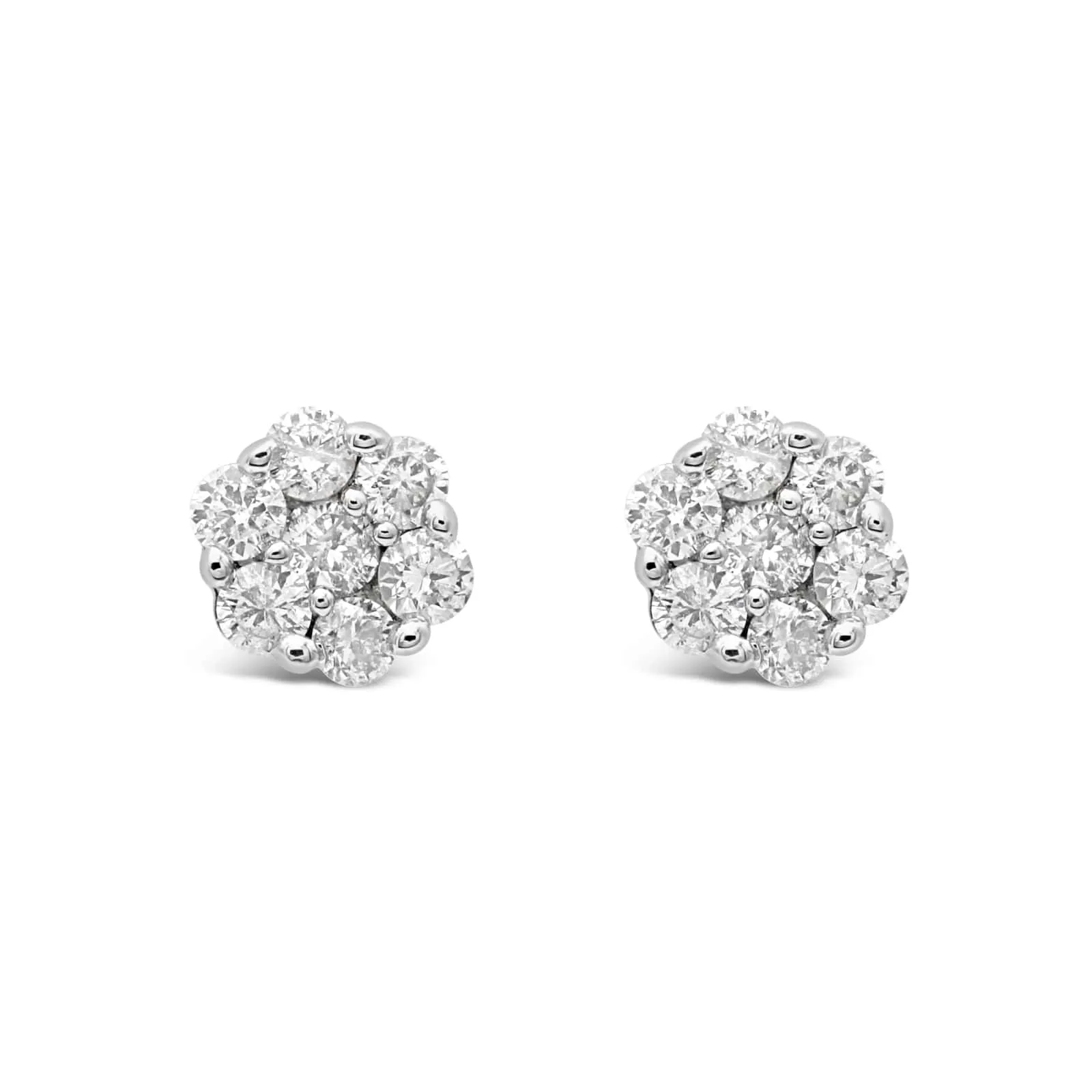 Flower Diamond Earrings