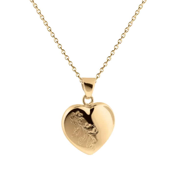 'Forget Me Not' Pendant Urn (10K)