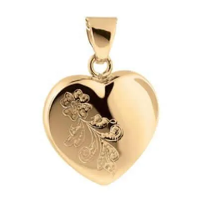 'Forget Me Not' Pendant Urn (10K)