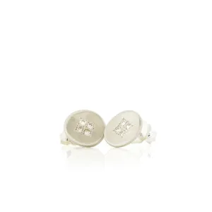 Four Star Wave Stud Earrings by Adel Chefridi