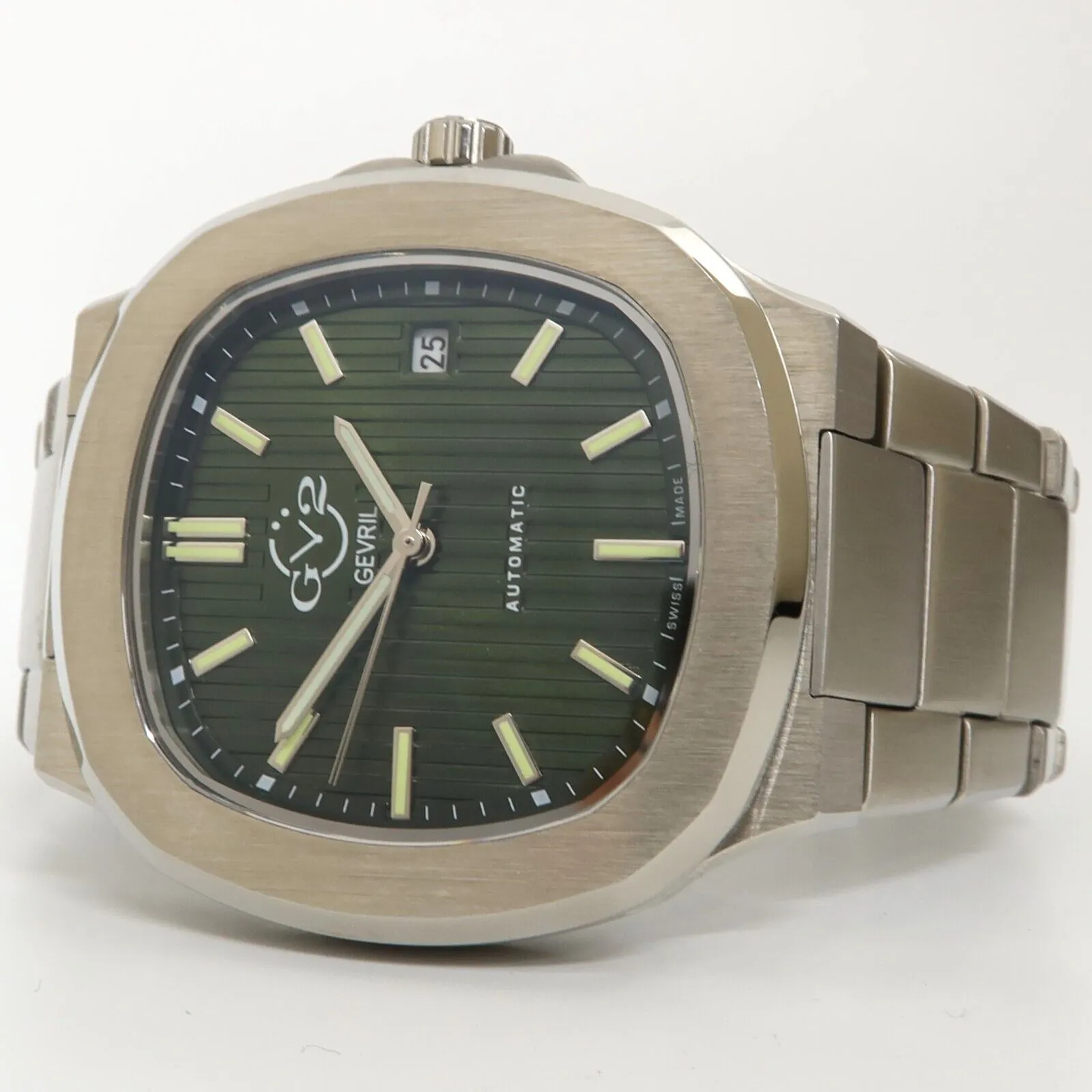 Gevril GV2 Potente Collection Green Dial Stainless Steel 40MM Automatic 18107