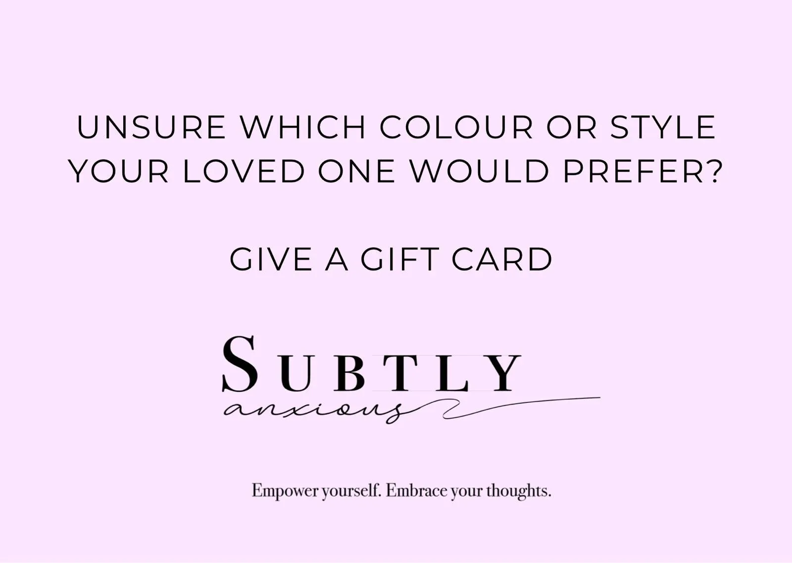 Gift Certificates
