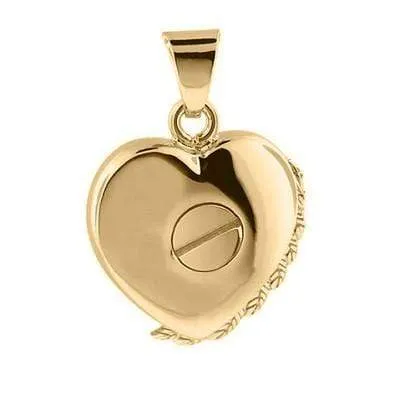 Gold Angel Wing Pendant Urn (10K)