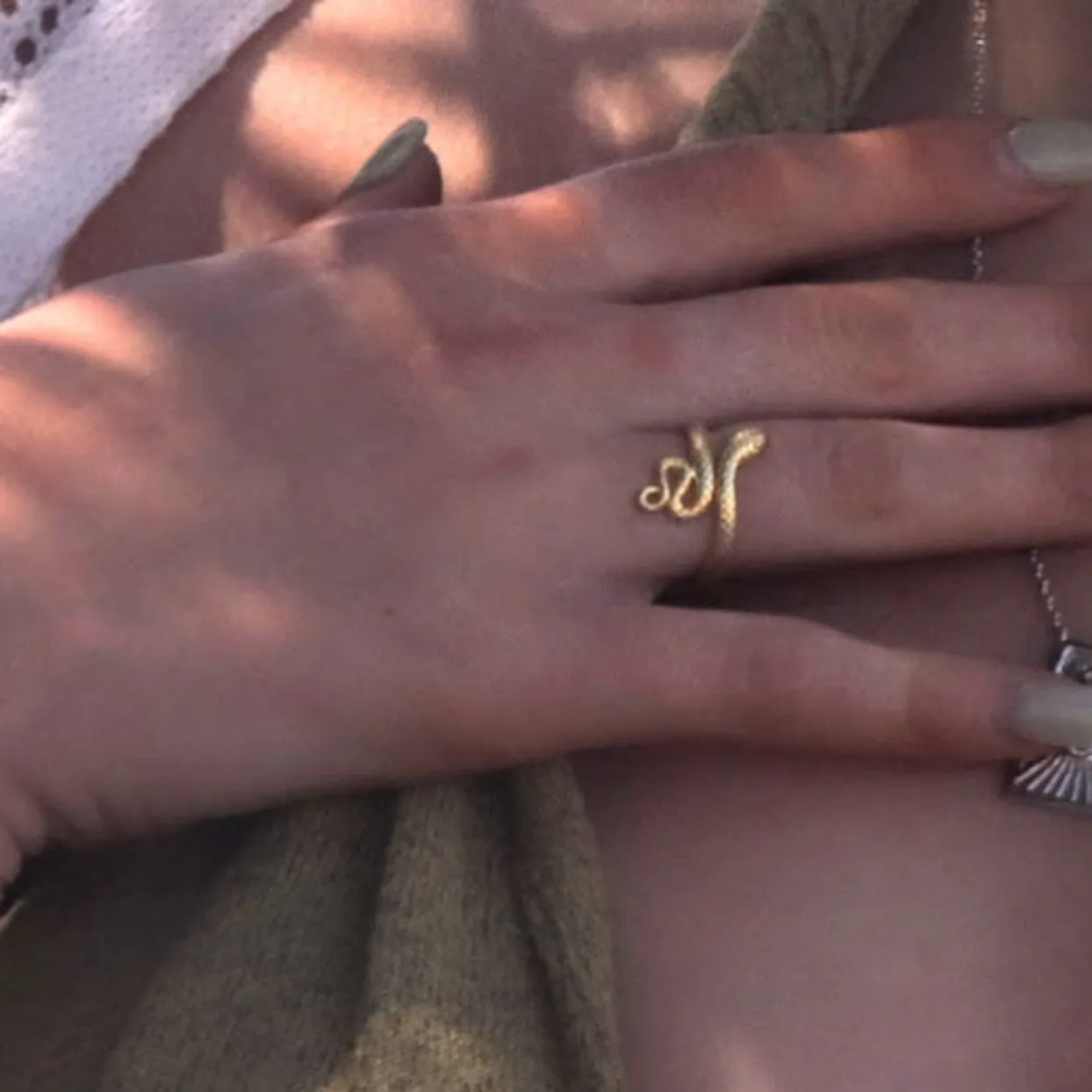 GOLDEN LIFE - ADJUSTABLE VERMEIL 925 RING