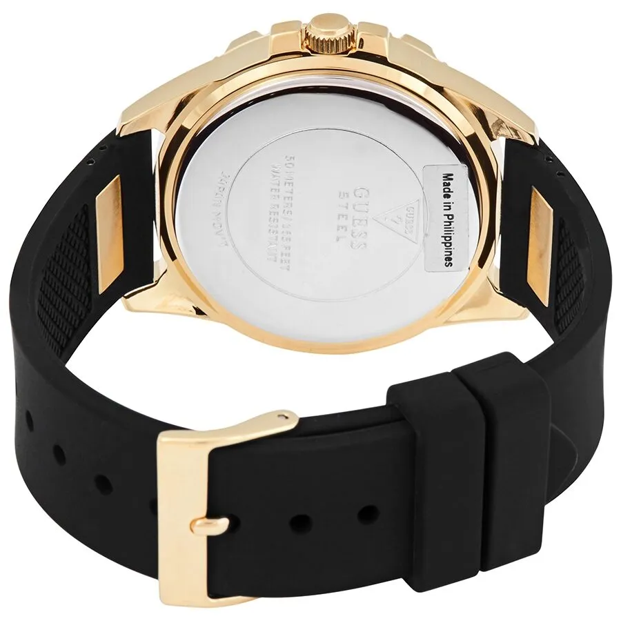 Guess Lady Frontier Quartz Crystal Gold Dial Ladies Watch W1160L1
