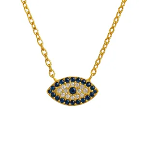 Hades | Evil Eye Sapphire Necklace