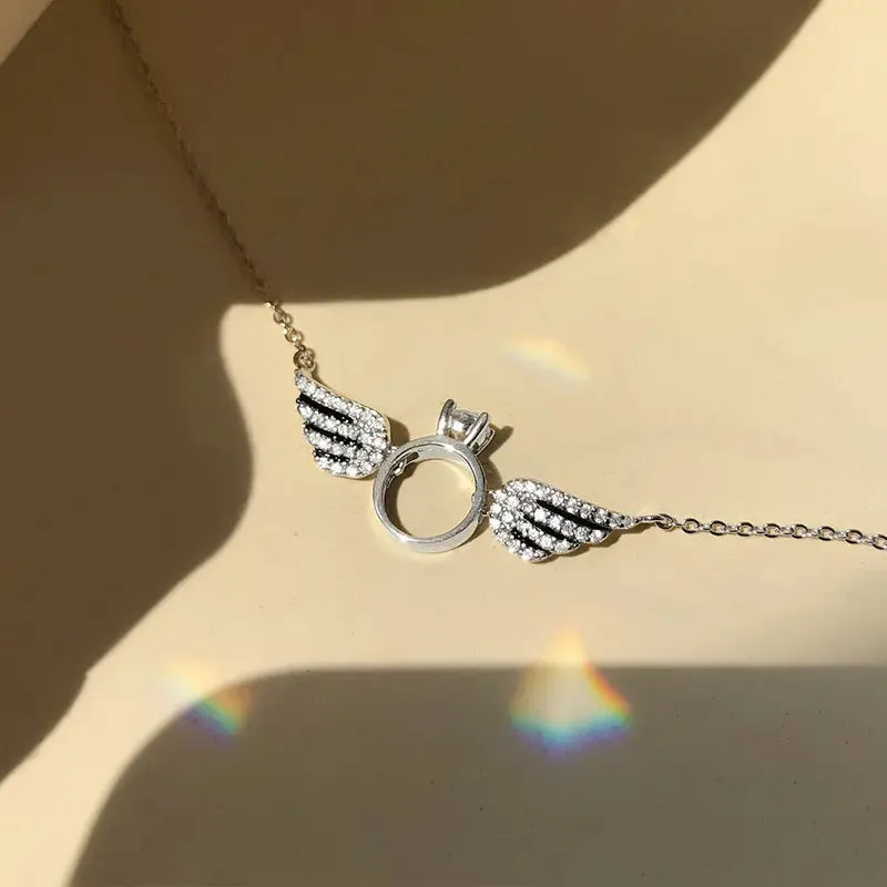 Halo Wing Necklace