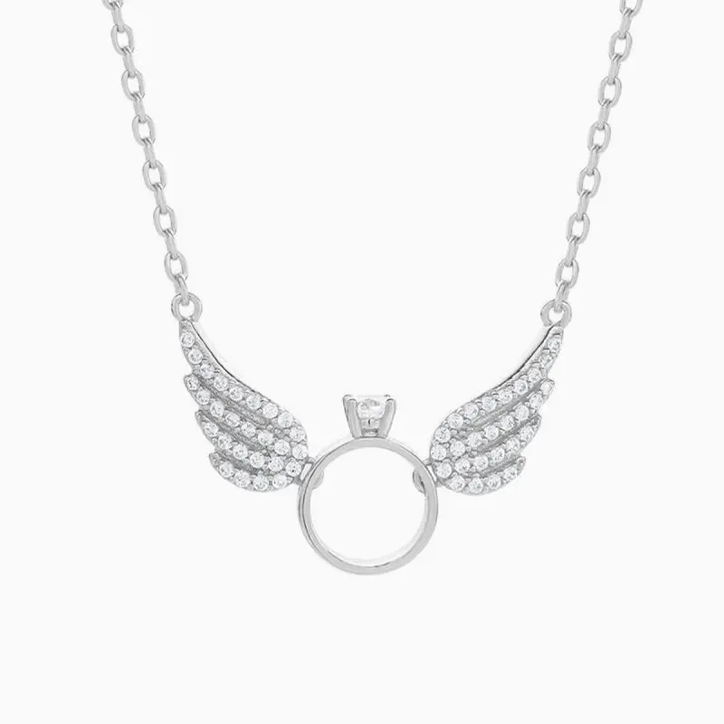 Halo Wing Necklace