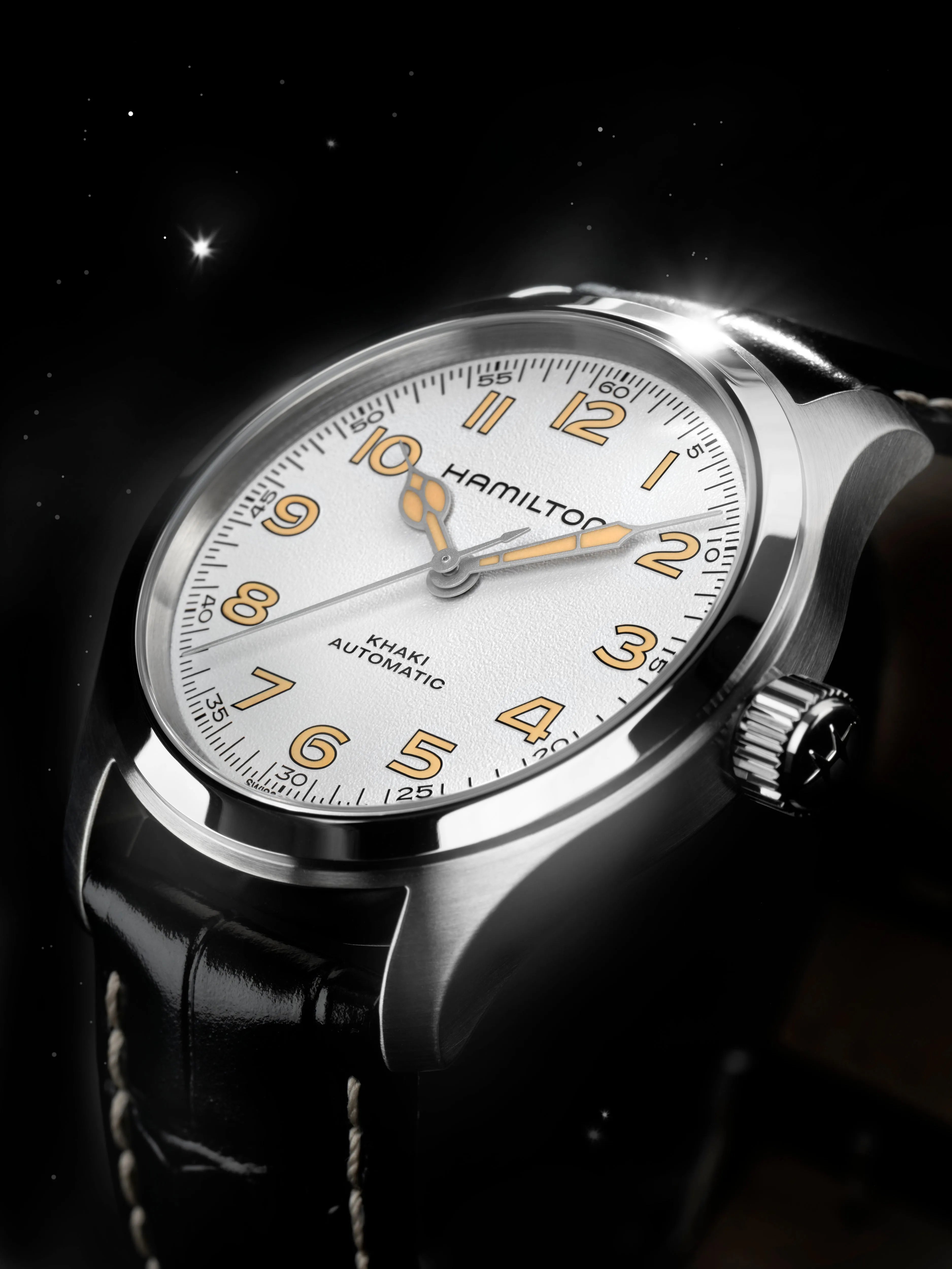 Hamilton Khaki Field Murph Auto White 38mm