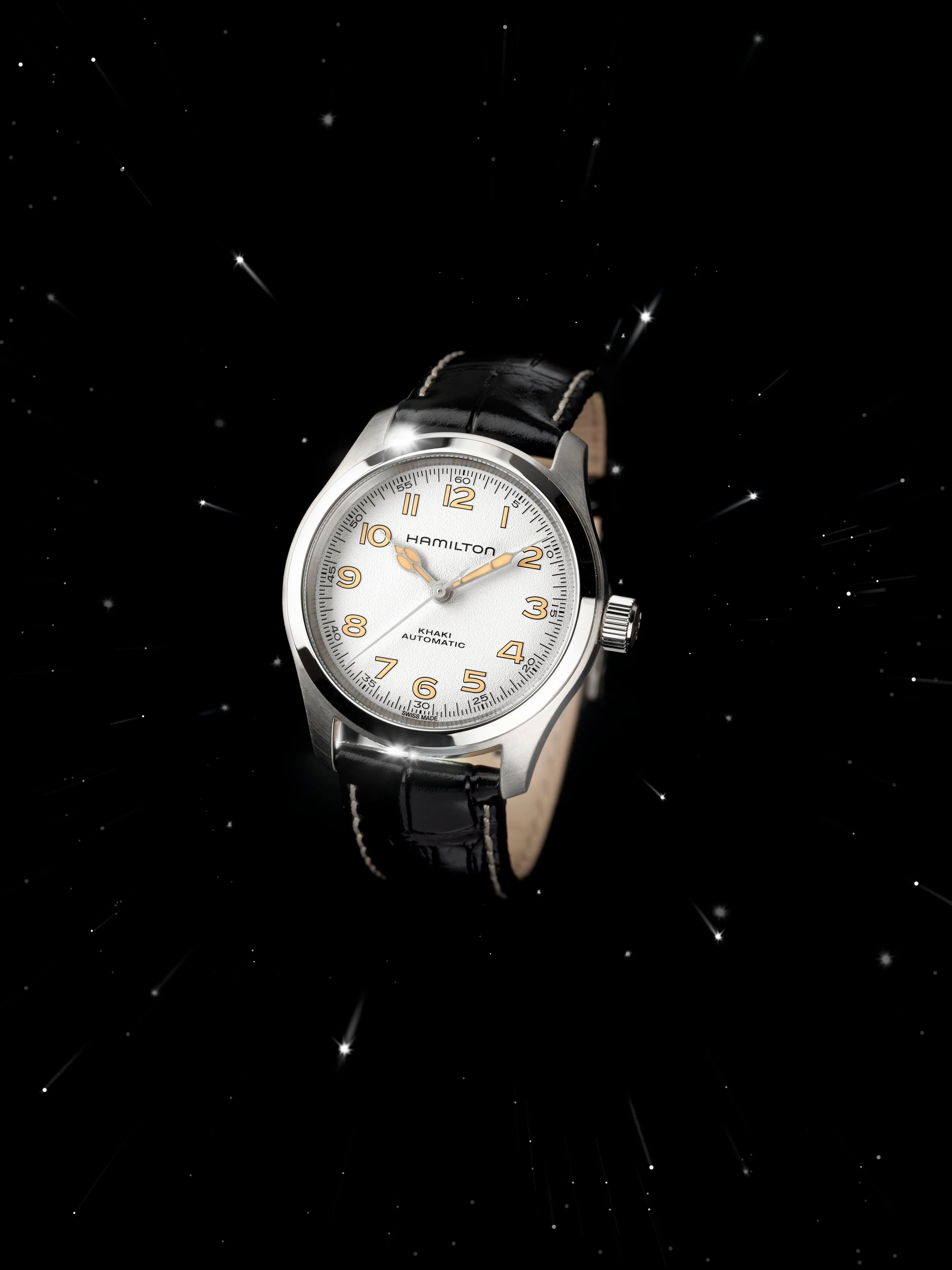 Hamilton Khaki Field Murph Auto White 38mm