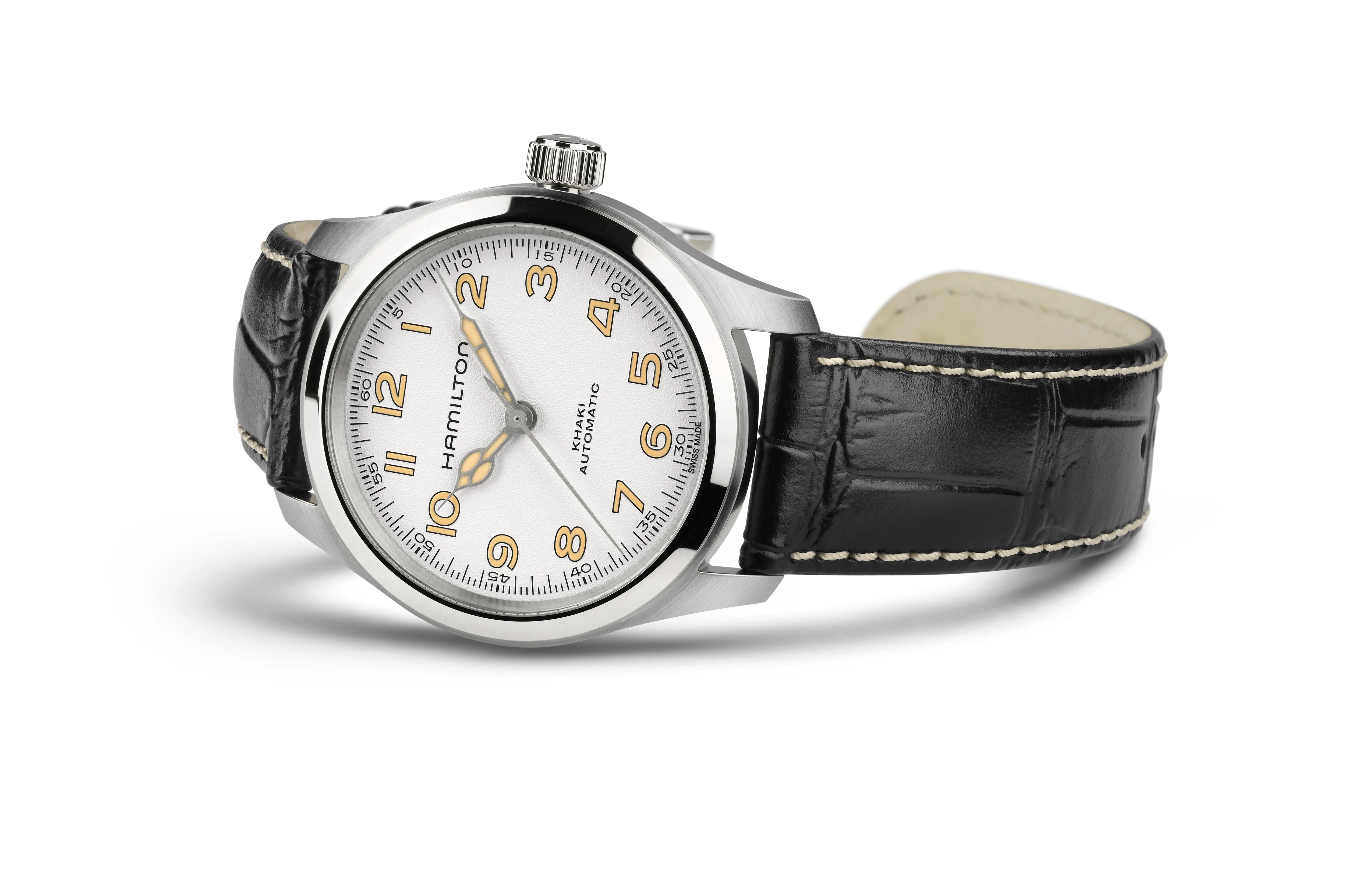 Hamilton Khaki Field Murph Auto White 38mm