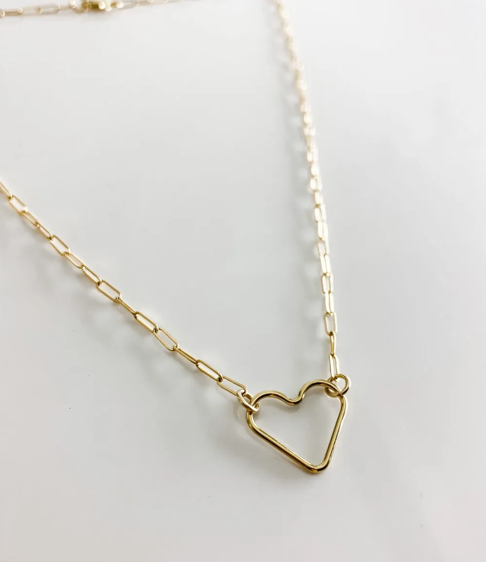 HAYLEY HEART NECKLACE