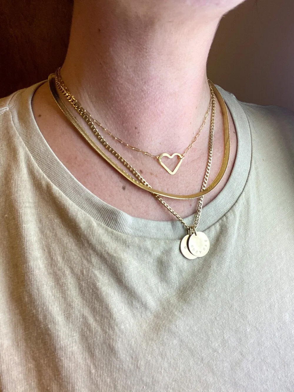HAYLEY HEART NECKLACE
