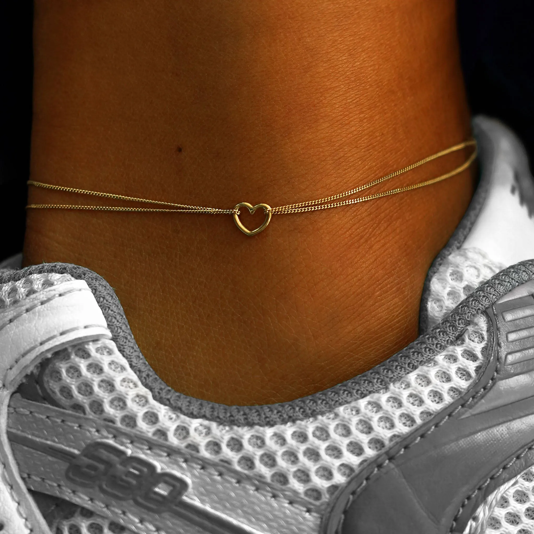 Heart Anklet