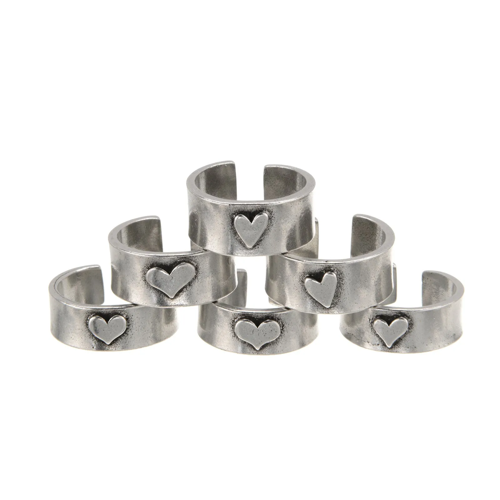 Hearts of Gold Ring
