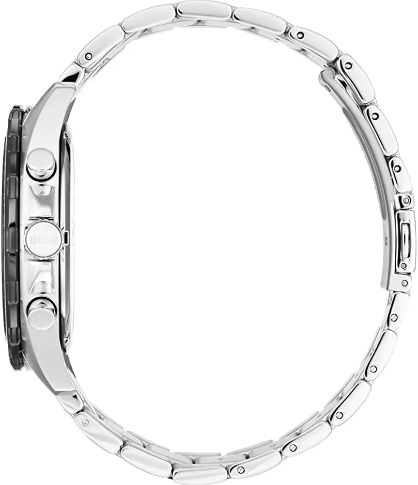 Hugo Boss Mens Chronograph Quartz Watch with Stainless Steel Strap 1513682