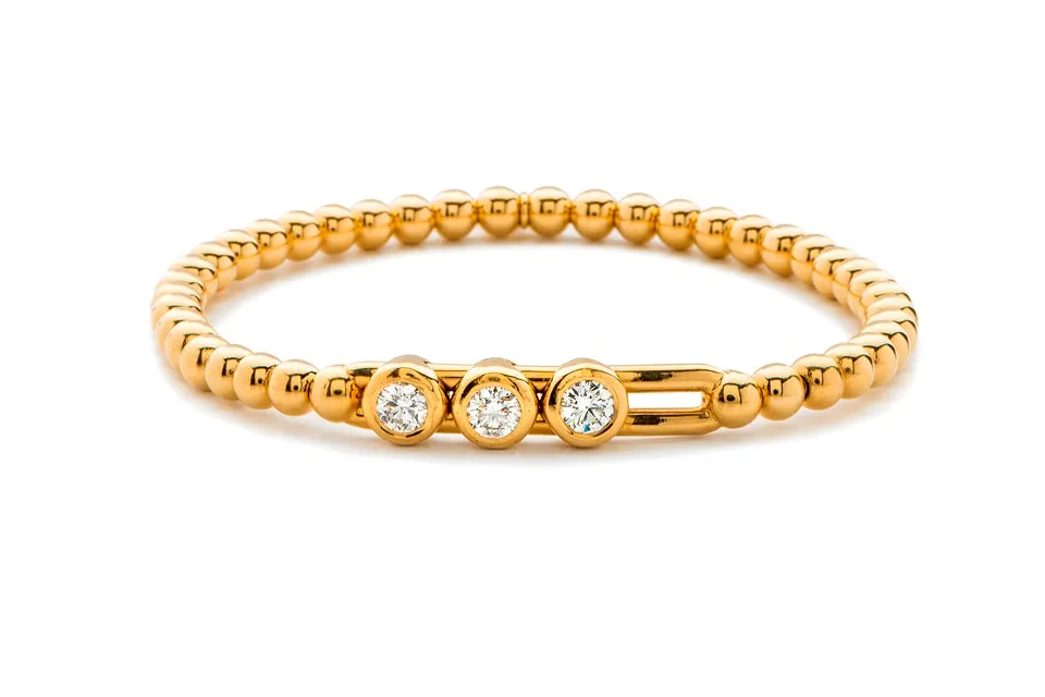Hulchi Belluni STRETCH Bracelet with Diamonds