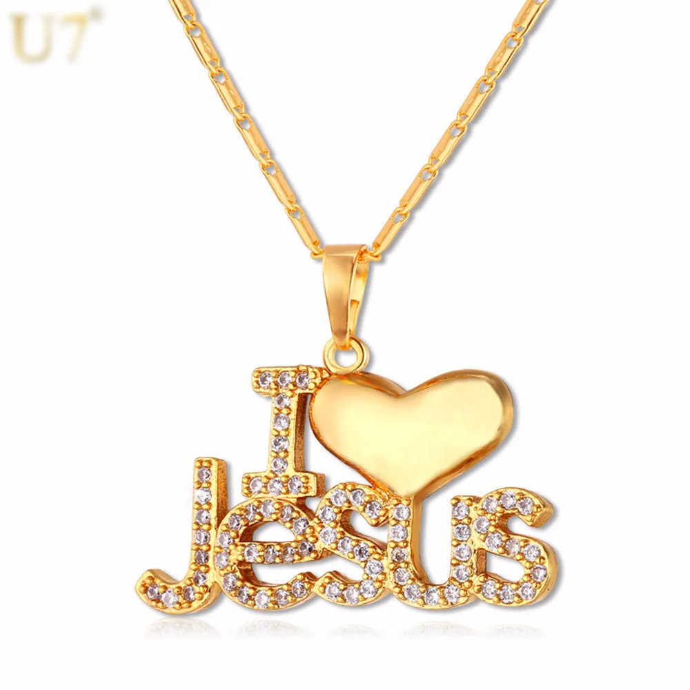 I Love Jesus Necklace