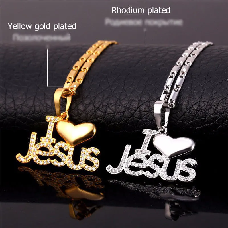 I Love Jesus Necklace