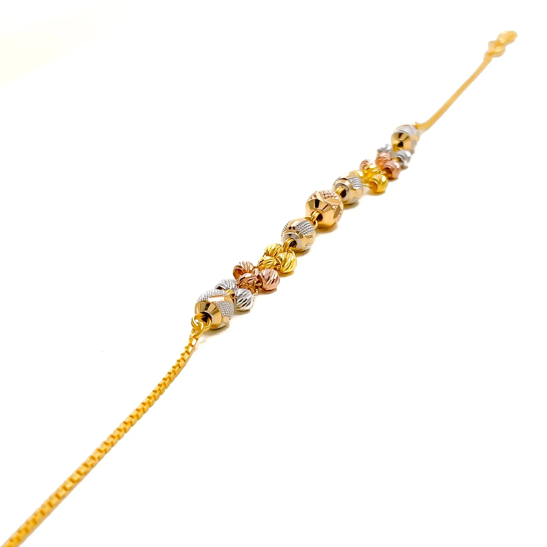 Impeccable Rich 22k Gold Colored Bracelet