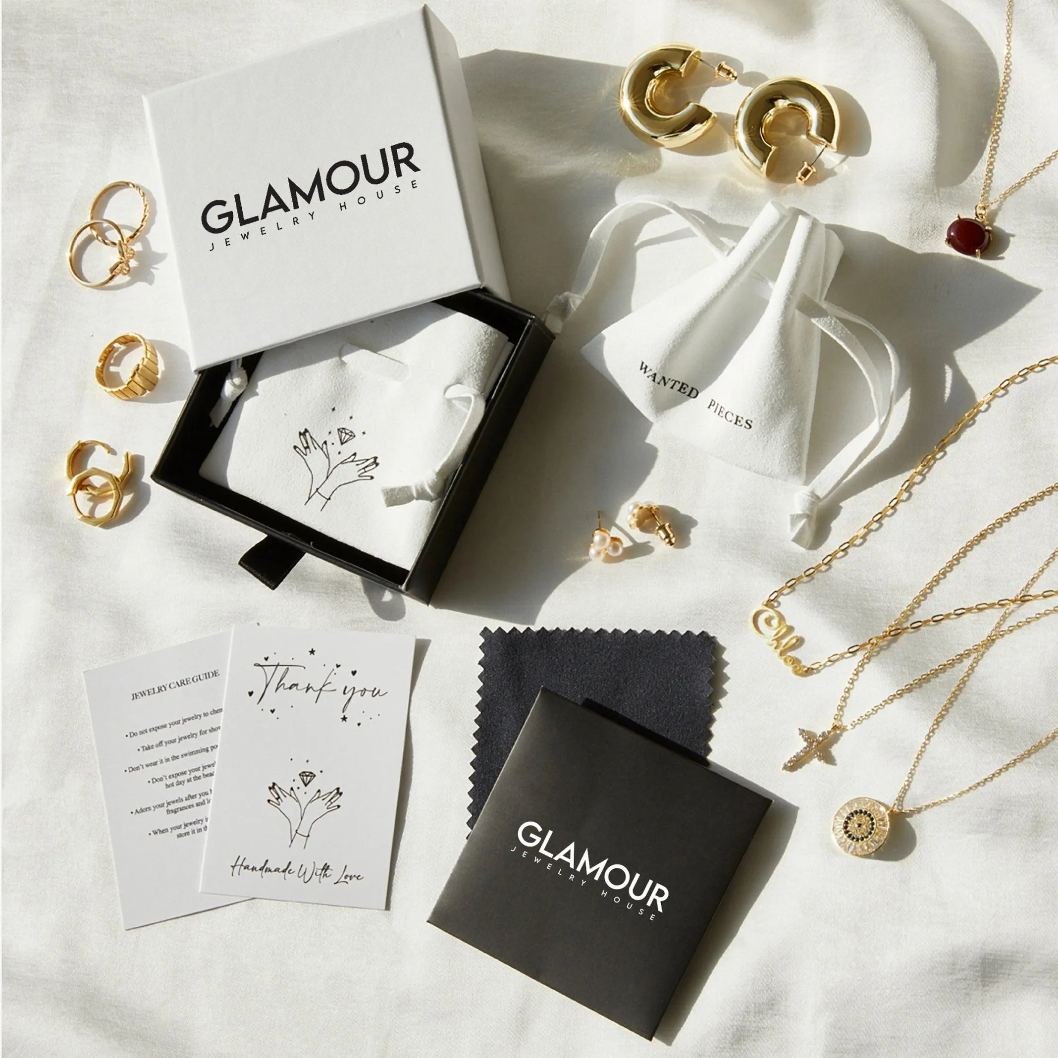 Infinity Earrings with CZ Diamonds - 18K Gold Vermeil